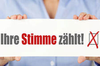 Ihre Stimme zaehlt Ihre Stimme zählt